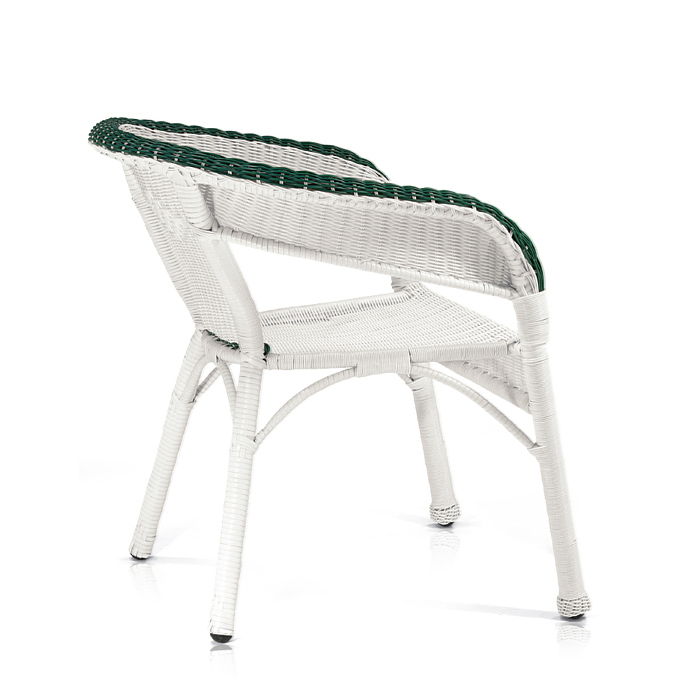 라쿤 화이트 라탄 의자 (HFC-5723)