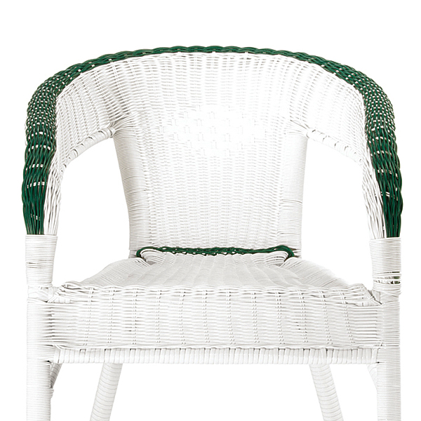 라쿤 화이트 라탄 의자 (HFC-5723)