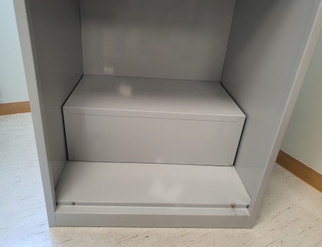 맞춤제작 전면 도어 탈부착식 약품 보관장
