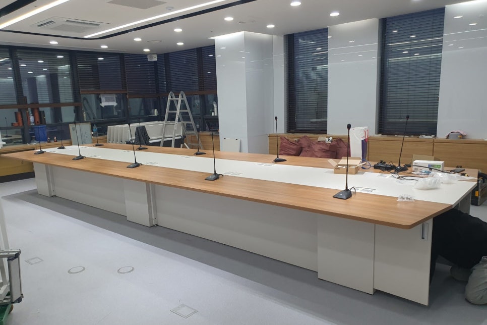 맞춤제작 주문 시스템 빅사이즈 대형 회의테이블