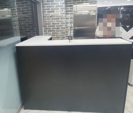맞춤제작 주문 카운터 인포데스크 상담데스크