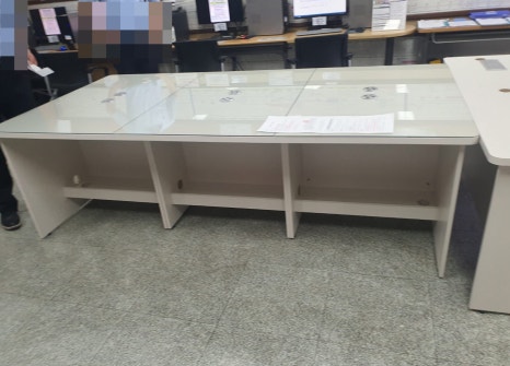 맞춤제작 양면 콘솔 컴퓨터책상