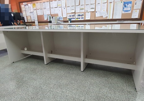 맞춤제작 양면 콘솔 컴퓨터책상