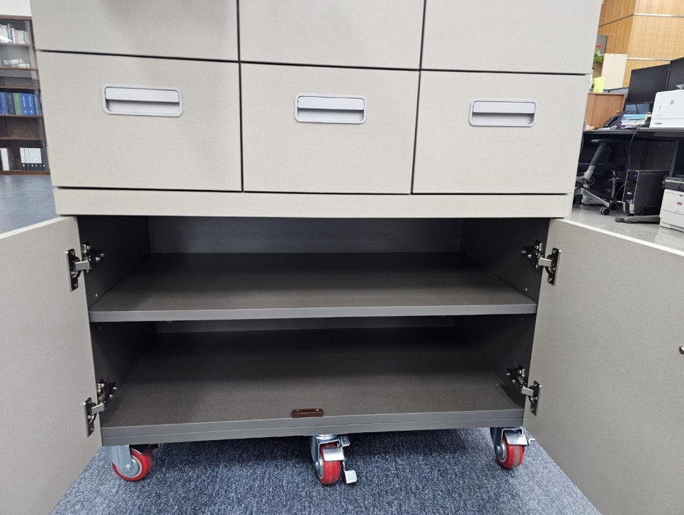 이동식 3열3단 여권 서랍식 보관장