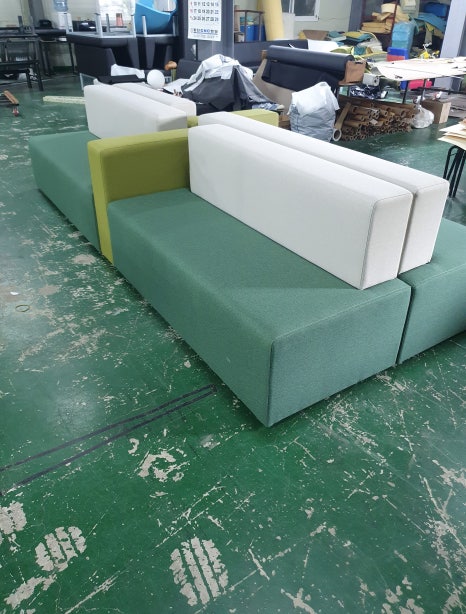 퍼즐 대기용  조각 인테리어 디자인 양면  쇼파