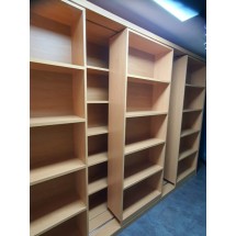 이동식 슬라이딩 서가 붙박이