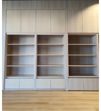 붙박이 여닫이 도어 비품 수납장 보관장