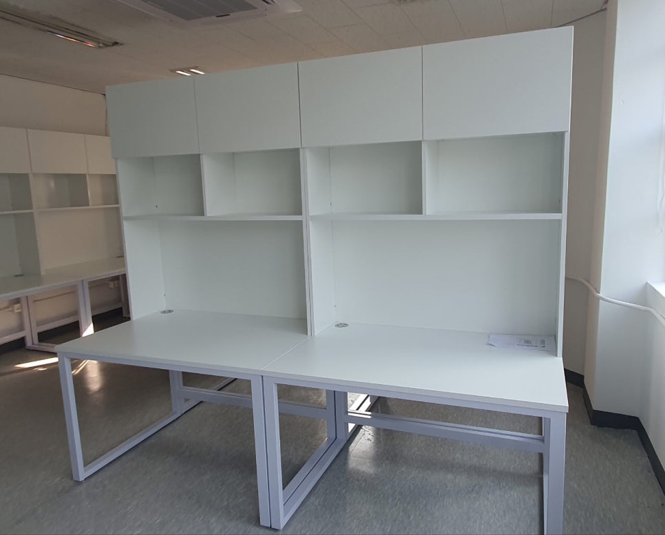 연구실 전용 공간활용 집중력 시스템 일체형 책상