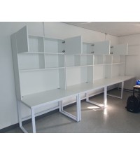 연구실 전용 공간활용 집중력 시스템 일체형 책상