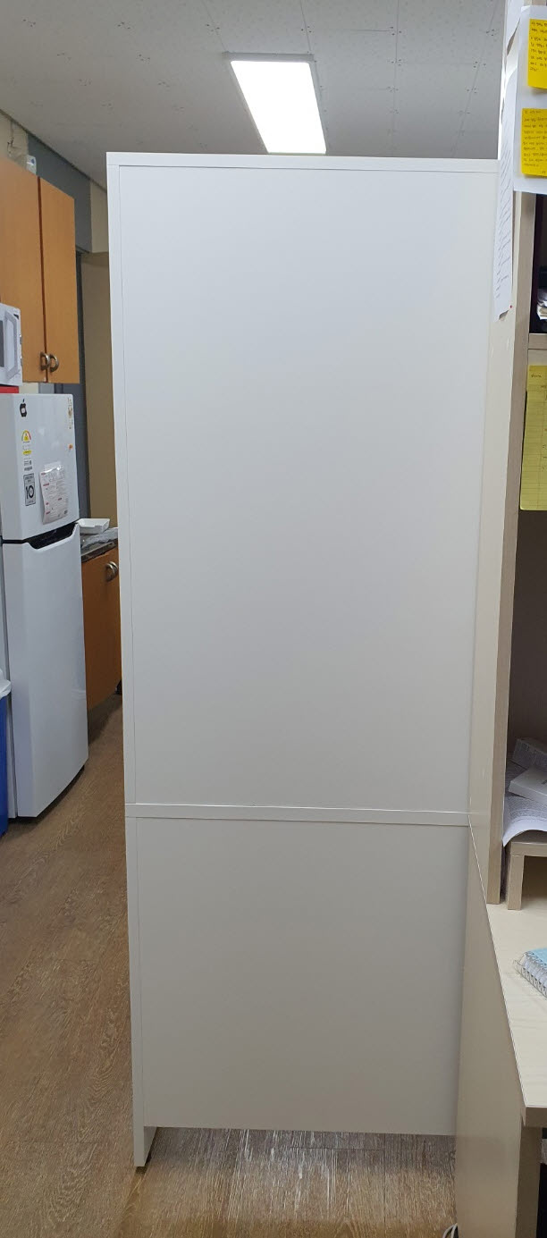 연구실 오픈 수납 공간활용 일체형 책상