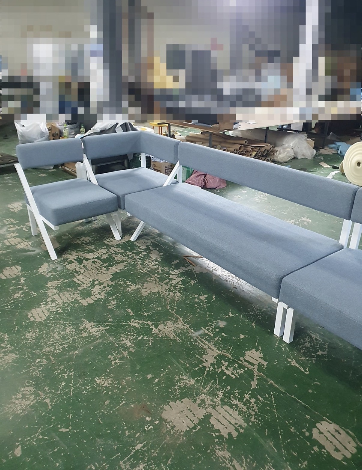 철제 프레임 디자인 제작 쇼파