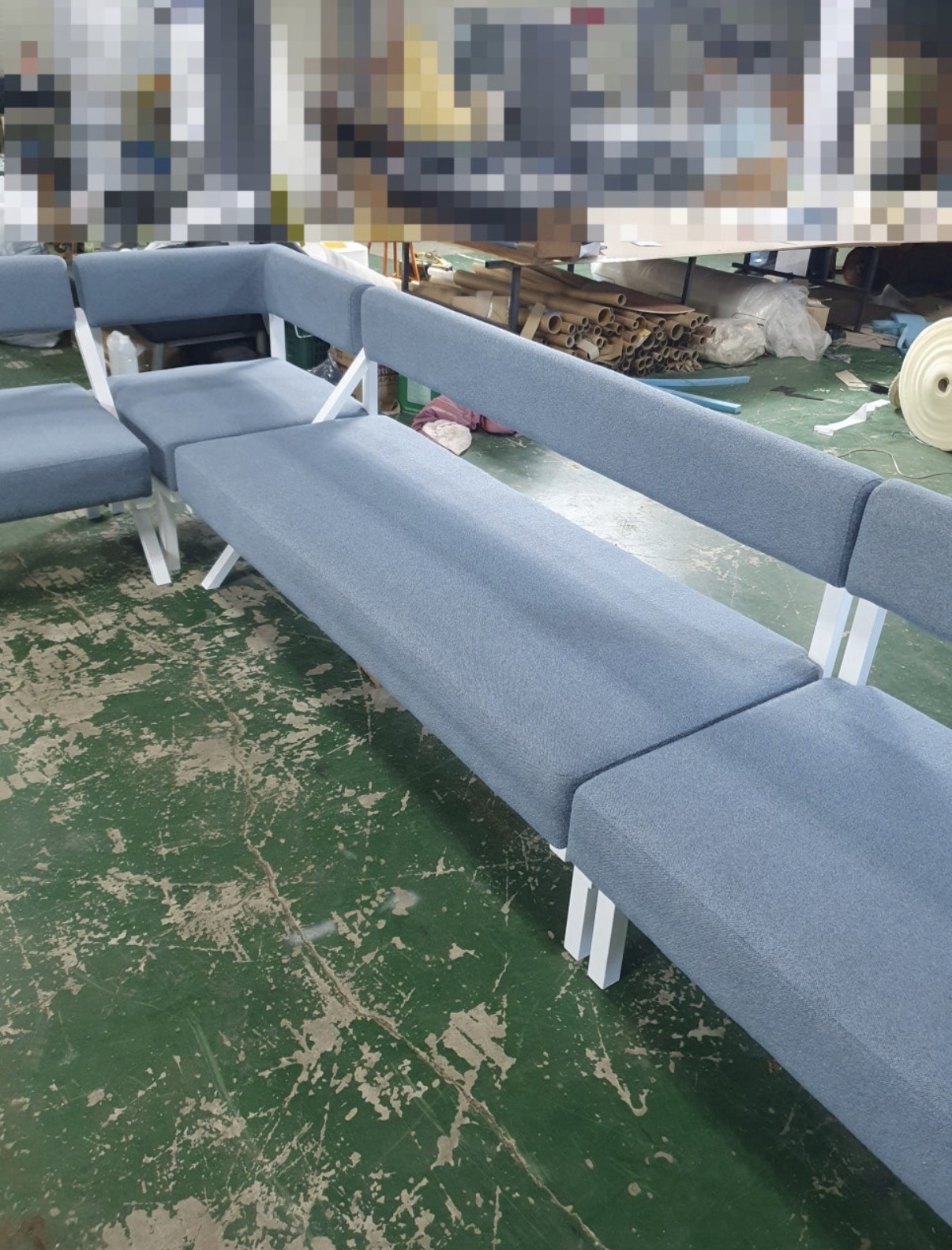 철제 프레임 디자인 제작 쇼파